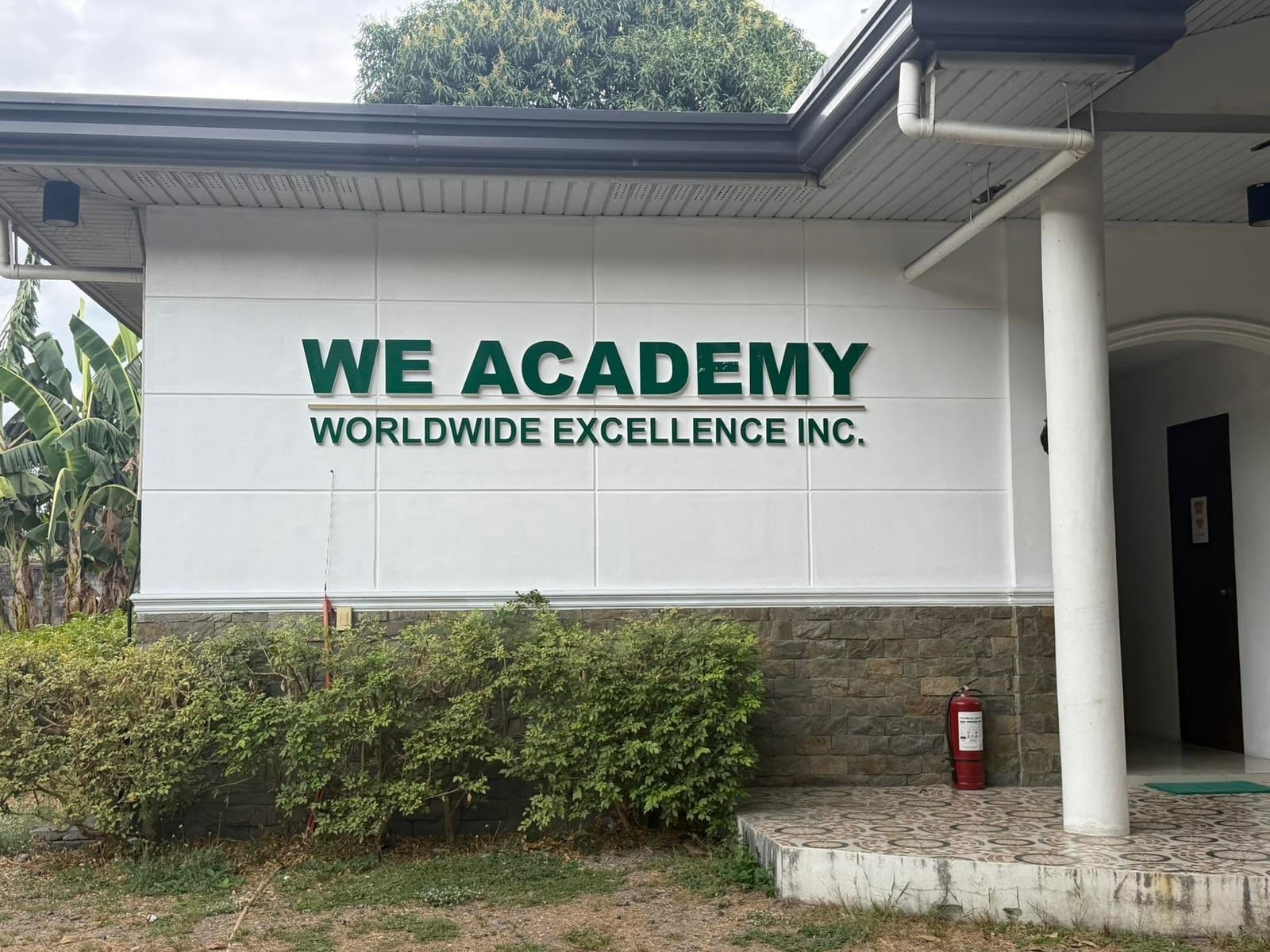 WE Academy — Campus exterior